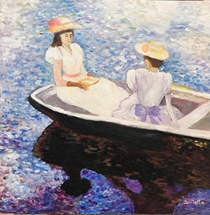 Releitura de Monet - 50 x 50 - AST - 2017